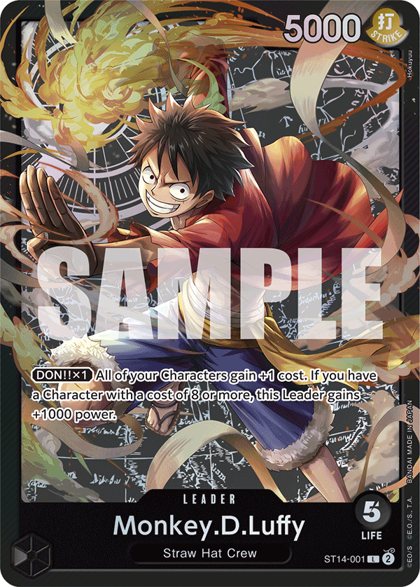 Monkey.D.Luffy (ST14-001)