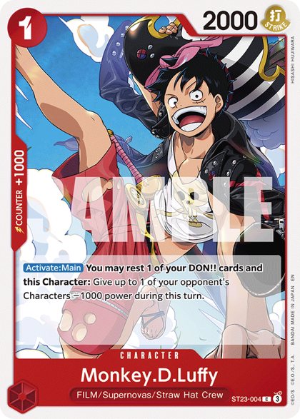 Monkey.D.Luffy (ST23-004)