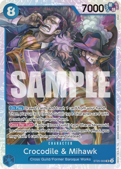 Crocodile & Mihawk (ST25-003)