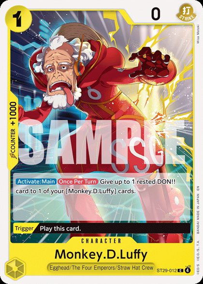 Monkey.D.Luffy (ST29-012)
