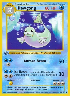 Dewgong (Base 25)