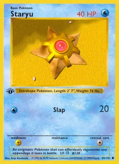Staryu (Base 65)