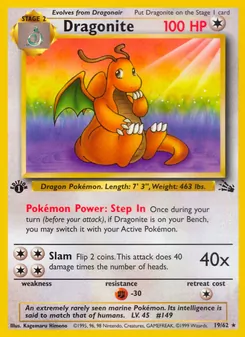 Dragonite (Fossil 19)