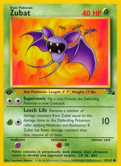 Zubat (Fossil 57)