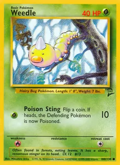 Weedle (Base Set 2 100)