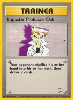 Imposter Professor Oak (Base Set 2 102)