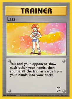 Lass (Base Set 2 104)