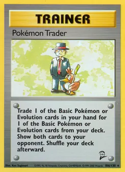 Pokémon Trader (Base Set 2 106)