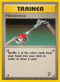 Maintenance (Base Set 2 112)