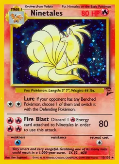 Ninetales (Base Set 2 13)