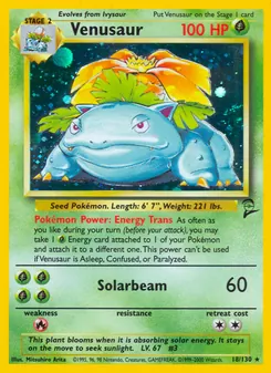 Venusaur (Base Set 2 18)