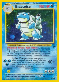 Blastoise (Base Set 2 2)