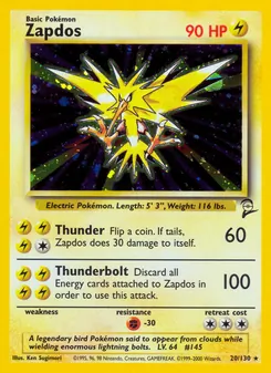 Zapdos (Base Set 2 20)