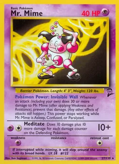 Mr. Mime (Base Set 2 27)