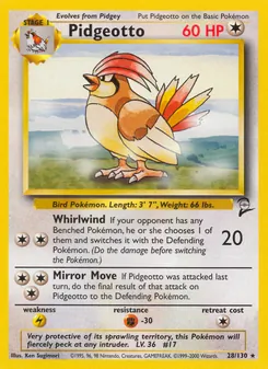 Pidgeotto (Base Set 2 28)