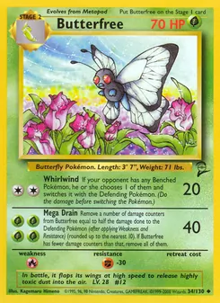 Butterfree (Base Set 2 34)