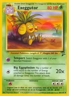 Exeggutor (Base Set 2 39)