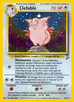 Clefable (Base Set 2 5)