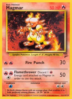Magmar (Base Set 2 51)
