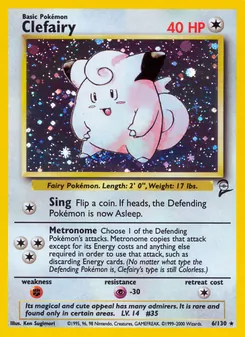 Clefairy (Base Set 2 6)