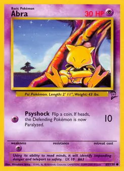 Abra (Base Set 2 65)
