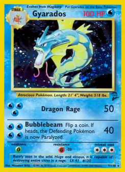 Gyarados (Base Set 2 7)