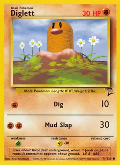 Diglett (Base Set 2 71)