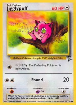Jigglypuff (Base Set 2 77)