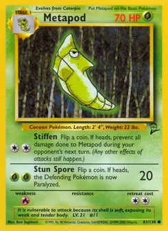 Metapod (Base Set 2 81)