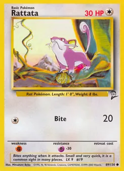 Rattata (Base Set 2 89)