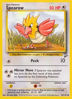 Spearow (Base Set 2 92)