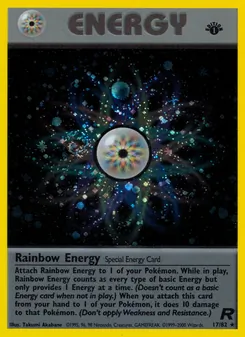 Rainbow Energy (Team Rocket 17)