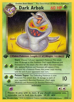 Dark Arbok (Team Rocket 19)