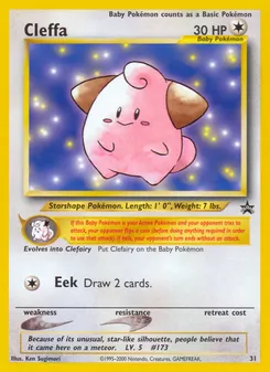 Cleffa (Wizards Black Star Promos 31)