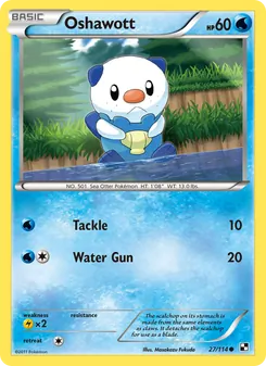 Oshawott (Black & White 27)