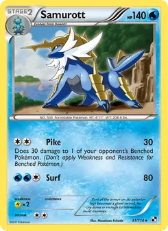 Samurott (Black & White 31)