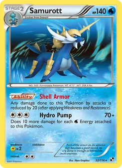Samurott (Black & White 32)