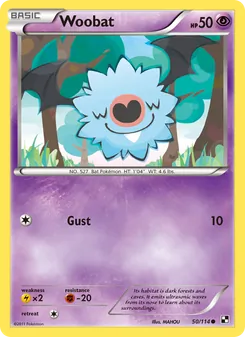 Woobat (Black & White 50)