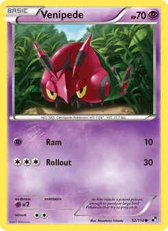 Venipede (Black & White 52)