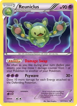 Reuniclus (Black & White 57)