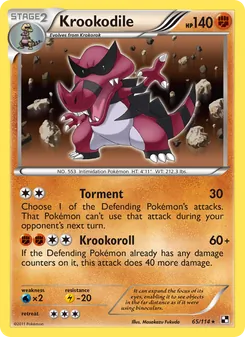 Krookodile (Black & White 65)