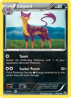 Liepard (Black & White 67)