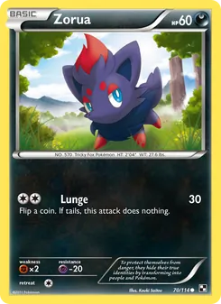 Zorua (Black & White 70)