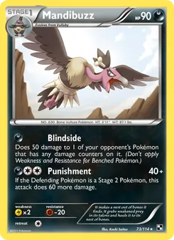 Mandibuzz (Black & White 73)
