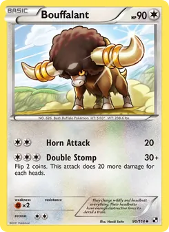 Bouffalant (Black & White 90)