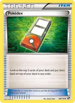 Pokédex (Black & White 98)