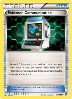 Pokémon Communication (Black & White 99)
