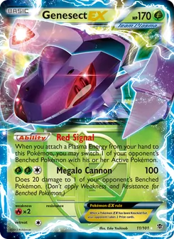 Genesect-EX (Plasma Blast 11)