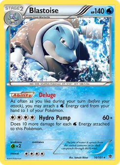 Blastoise (Plasma Blast 16)