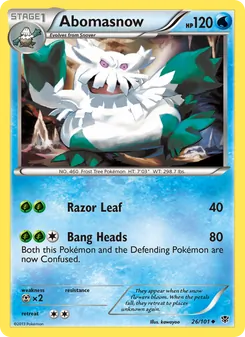 Abomasnow (Plasma Blast 26)